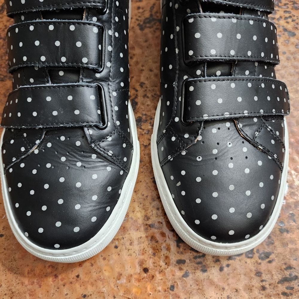 Nick Wooster x GREATS Men's Sz. 7 The Royale Nero Polka Dot Sneaker - Picture 8 of 16